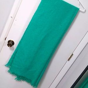 Blanket Scarf Aqua Green